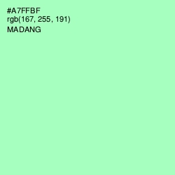 #A7FFBF - Madang Color Image