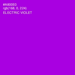 #A800E0 - Electric Violet Color Image