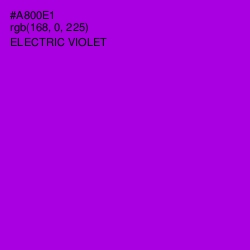 #A800E1 - Electric Violet Color Image