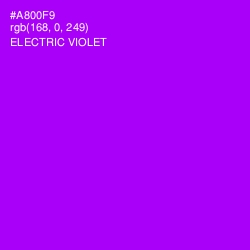 #A800F9 - Electric Violet Color Image