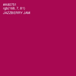 #A80751 - Jazzberry Jam Color Image
