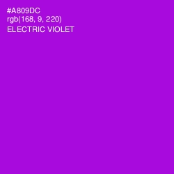 #A809DC - Electric Violet Color Image
