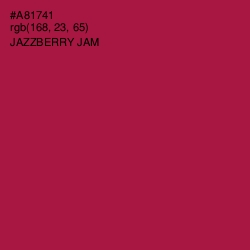 #A81741 - Jazzberry Jam Color Image