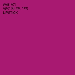 #A81A71 - Lipstick Color Image