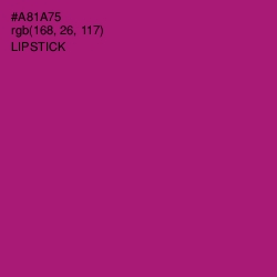 #A81A75 - Lipstick Color Image