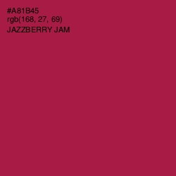 #A81B45 - Jazzberry Jam Color Image