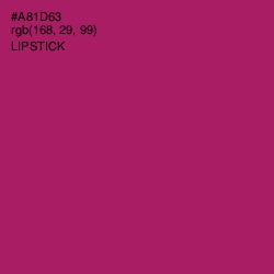 #A81D63 - Lipstick Color Image