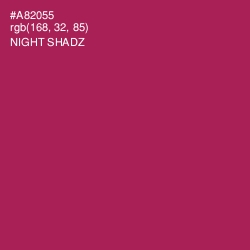 #A82055 - Night Shadz Color Image