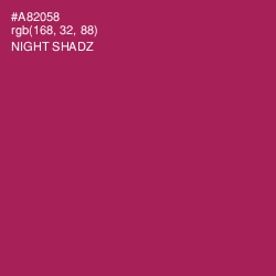 #A82058 - Night Shadz Color Image