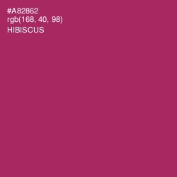 #A82862 - Hibiscus Color Image