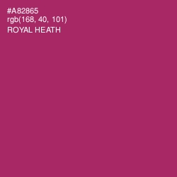 #A82865 - Royal Heath Color Image