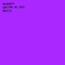 #A828FF - Electric Violet Color Image