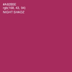 #A82B5E - Night Shadz Color Image