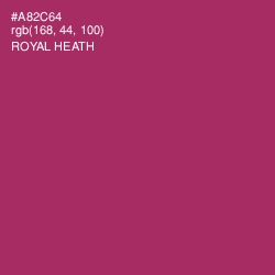 #A82C64 - Royal Heath Color Image