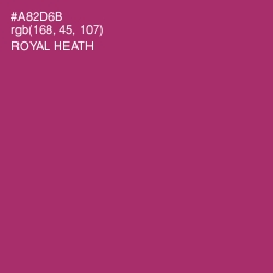 #A82D6B - Royal Heath Color Image
