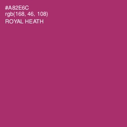 #A82E6C - Royal Heath Color Image