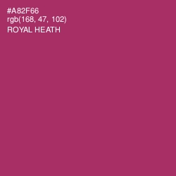 #A82F66 - Royal Heath Color Image