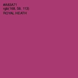 #A83A71 - Royal Heath Color Image