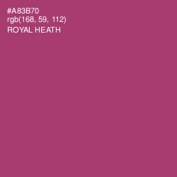 #A83B70 - Royal Heath Color Image