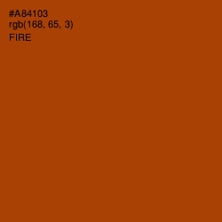 #A84103 - Fire Color Image