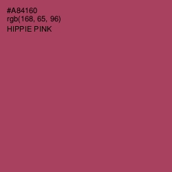 #A84160 - Hippie Pink Color Image