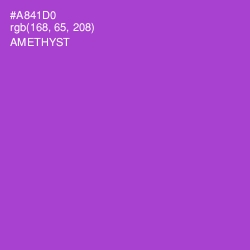 #A841D0 - Amethyst Color Image