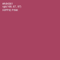 #A84361 - Hippie Pink Color Image