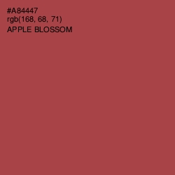 #A84447 - Apple Blossom Color Image