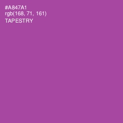 #A847A1 - Tapestry Color Image