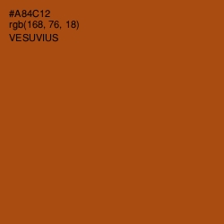 #A84C12 - Vesuvius Color Image