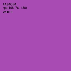 #A84CB4 - Wisteria Color Image