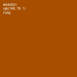 #A84E01 - Fire Color Image