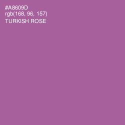 #A8609D - Turkish Rose Color Image