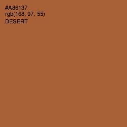 #A86137 - Desert Color Image