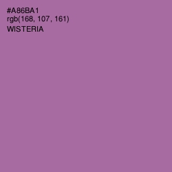 #A86BA1 - Wisteria Color Image