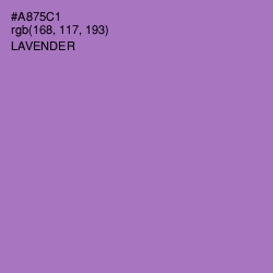 #A875C1 - Lavender Color Image