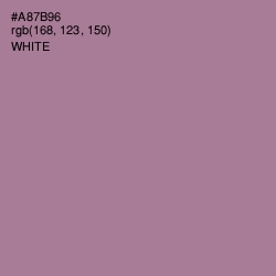 #A87B96 - Turkish Rose Color Image