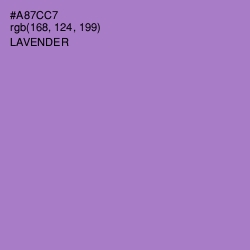 #A87CC7 - Lavender Color Image