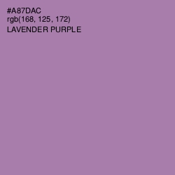 #A87DAC - Lavender Purple Color Image