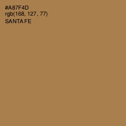 #A87F4D - Santa Fe Color Image