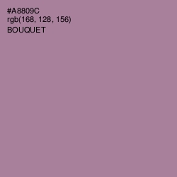 #A8809C - Bouquet Color Image