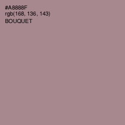 #A8888F - Bouquet Color Image