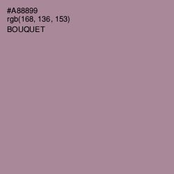 #A88899 - Bouquet Color Image
