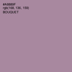 #A8889F - Bouquet Color Image