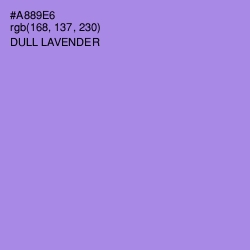 #A889E6 - Dull Lavender Color Image