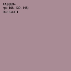 #A88B94 - Bouquet Color Image
