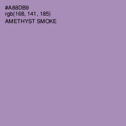 #A88DB9 - Amethyst Smoke Color Image
