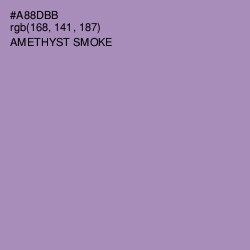 #A88DBB - Amethyst Smoke Color Image