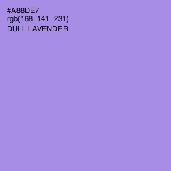 #A88DE7 - Dull Lavender Color Image