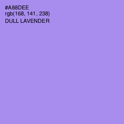 #A88DEE - Dull Lavender Color Image